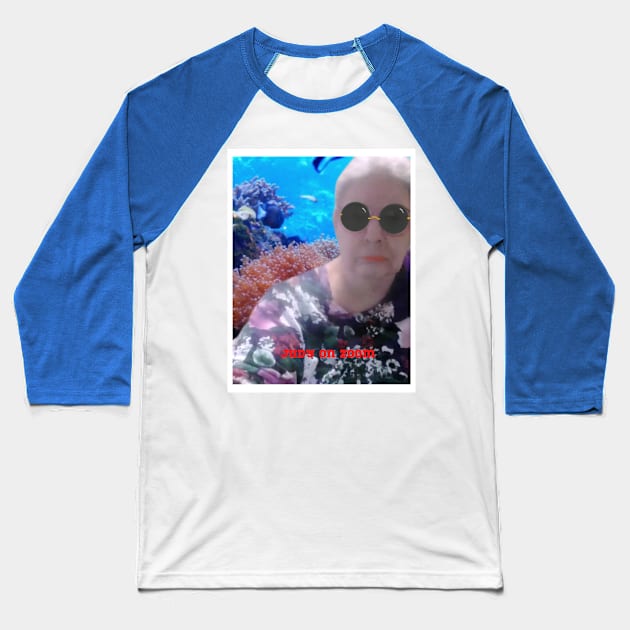 Judy on zoom Baseball T-Shirt by JudyOriginalz